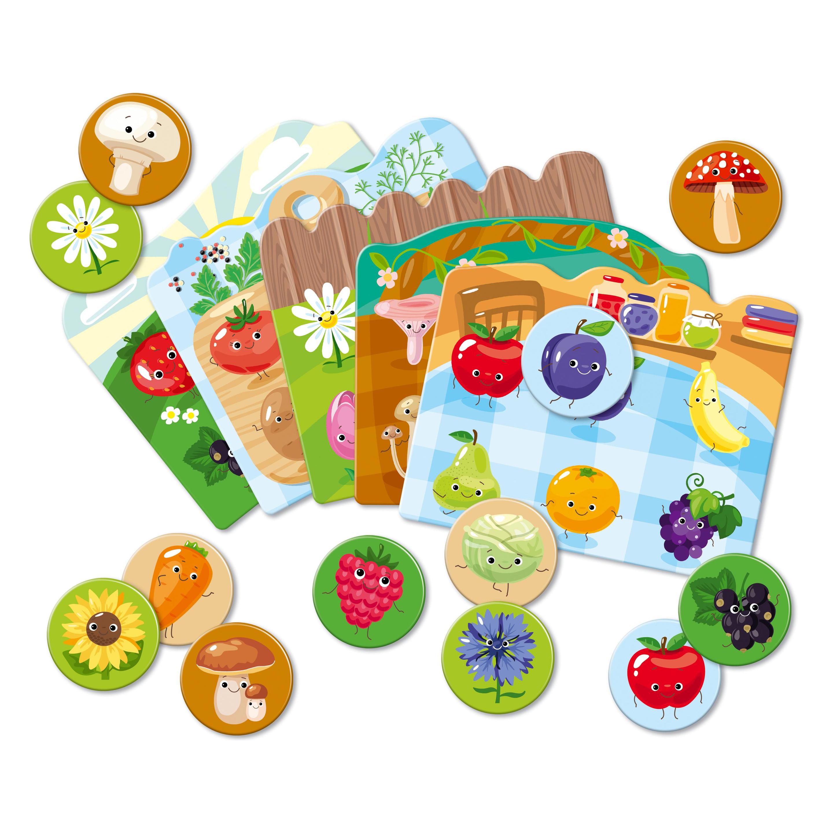 Activity Board LOTTO. Frohe Ernte 6 Felder, 36 Chips (21977021)