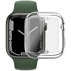Schutzhülle für Apple Watch Series 10 46mm Smartwatch Schutz Hülle Case Cover Tasche Transparent Uhr Bumper ANTI-SHOCK/ ANTI-STOß