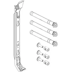 Rohwand Adapter Set FMS H600 ab Länge 1800 mm