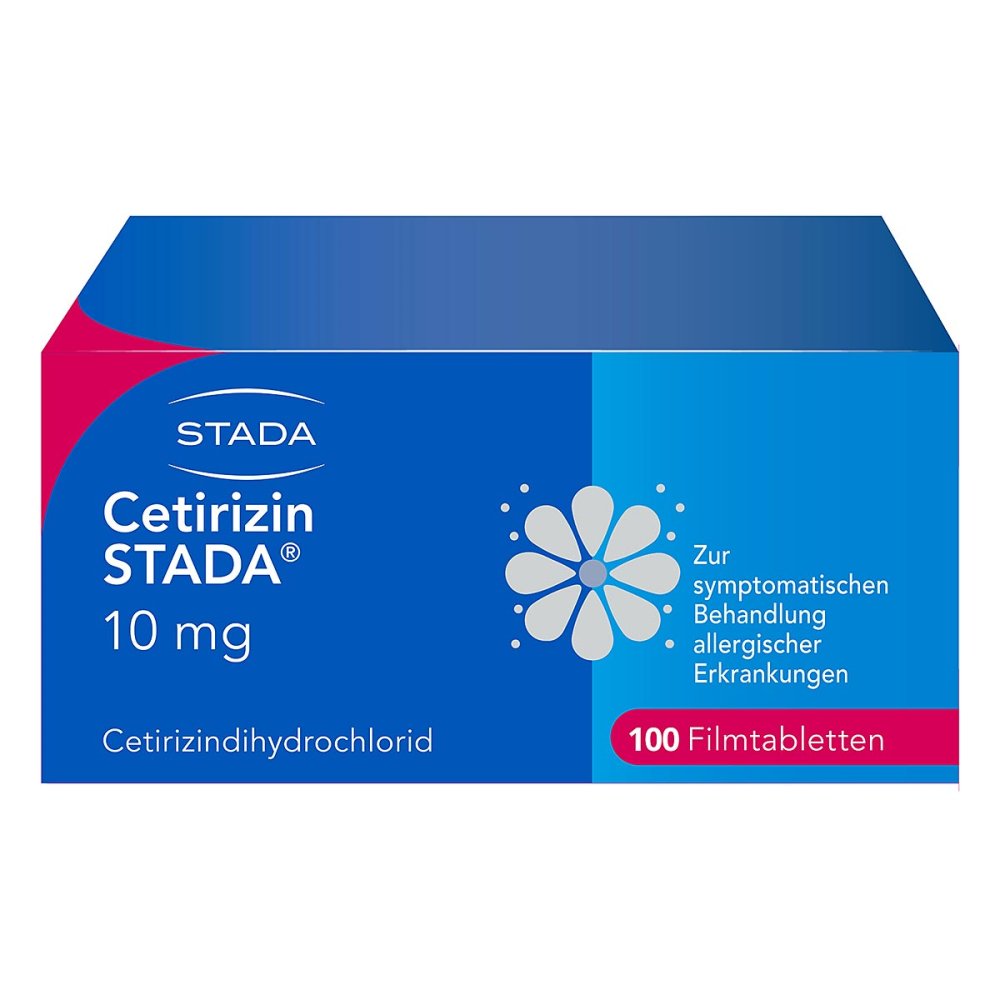 STADA Consumer Health Deutschland GmbH Cetirizin STADA 10mg Filmtabletten bei Allergien 02246627