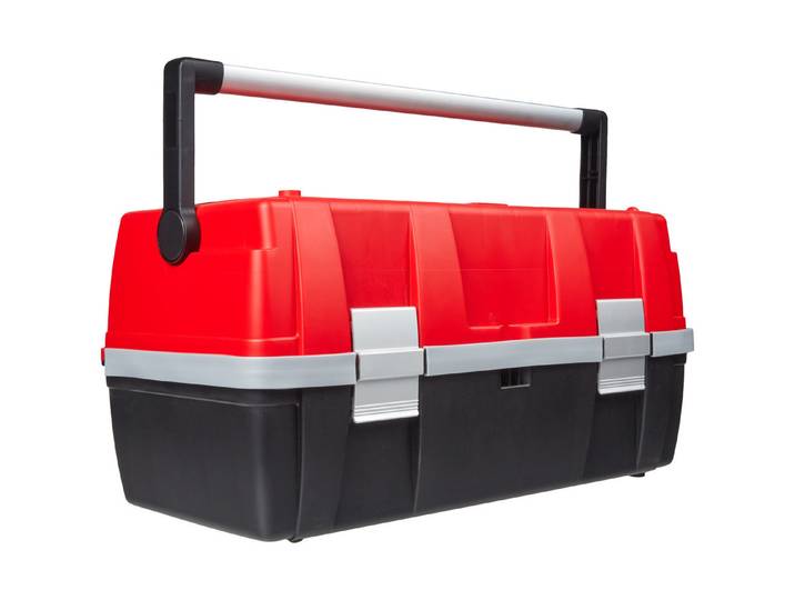 Allit Kleinteilkoffer McPlus Alu C 22 28 × 28 cm