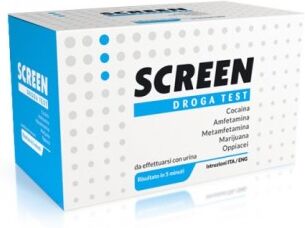 Screen Italia Screen Droga Test 5 Droghe Con Contenitore Urina