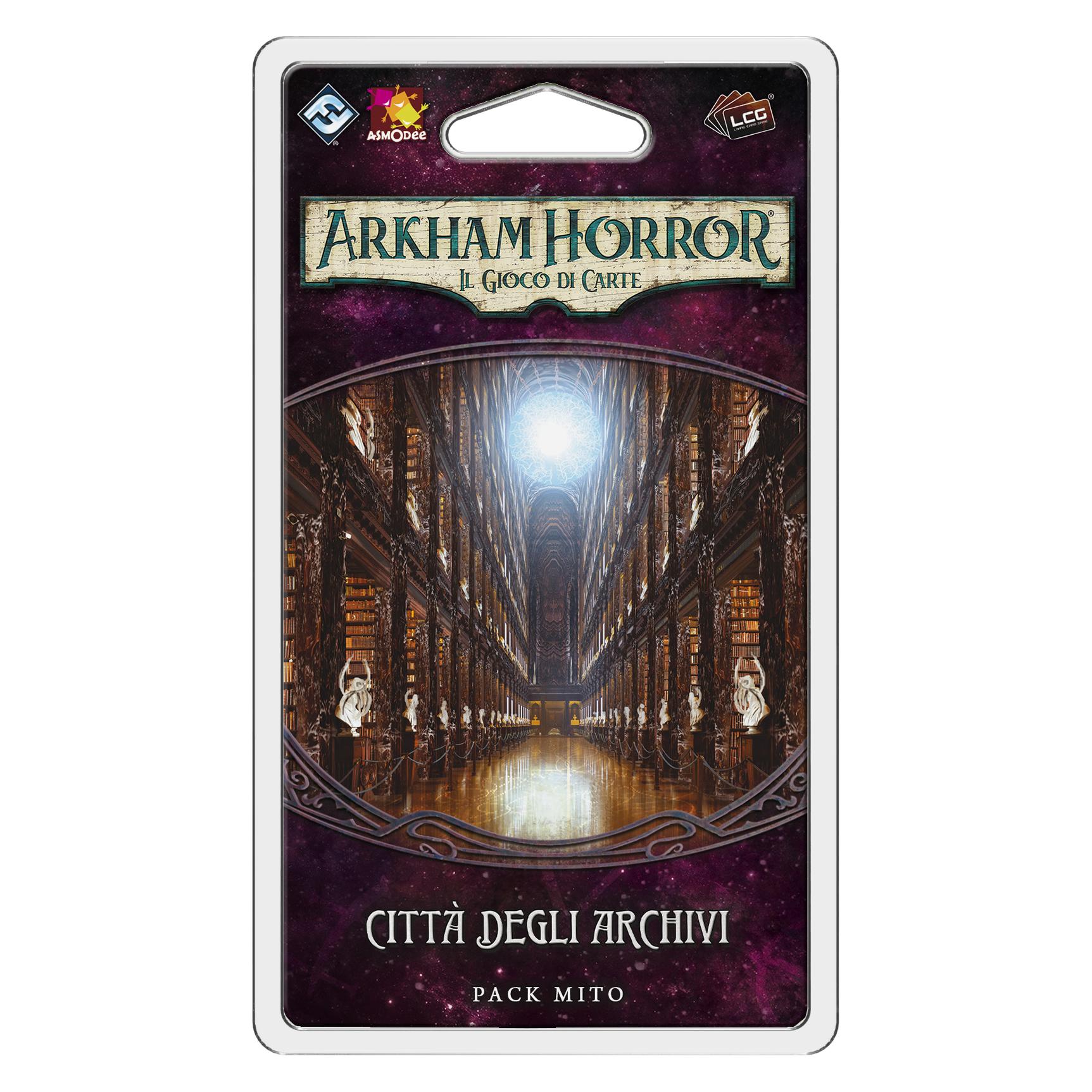 Asmodée Arkham Horror LCG. Città degli Archivi (3558380055099)