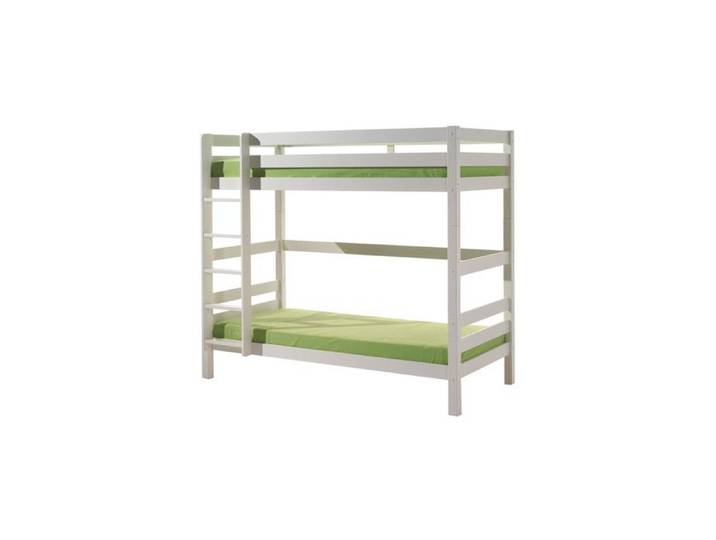 Lit Enfant Superposé Haut  Pino  90x200cm Blanc