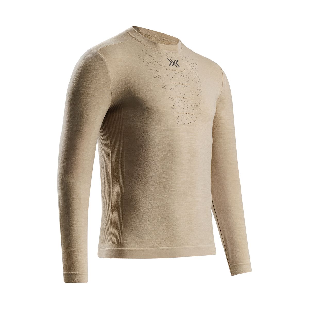 X-Bionic Mightywool Shirt LS Men sand (M100) M VT-W106W25M-M100-M