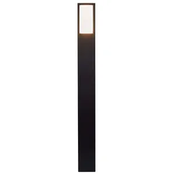 Stehleuchte Außenlampe Pollerleuchte Alu schwarz GU10 Standlampe Wegeleuchte