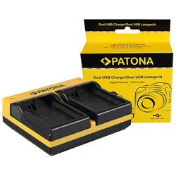 PATONA Dual Ladegerät für Nikon EN-EL14 CoolPix D3100 D3200 D5100 D5200 P7000 P7100 P7700