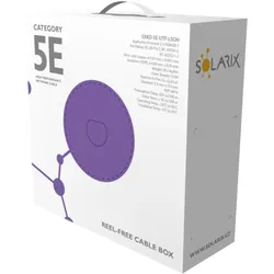 Solarix Netzwerkkabel (UTP, CAT5e, 100 m), Netzwerkkabel