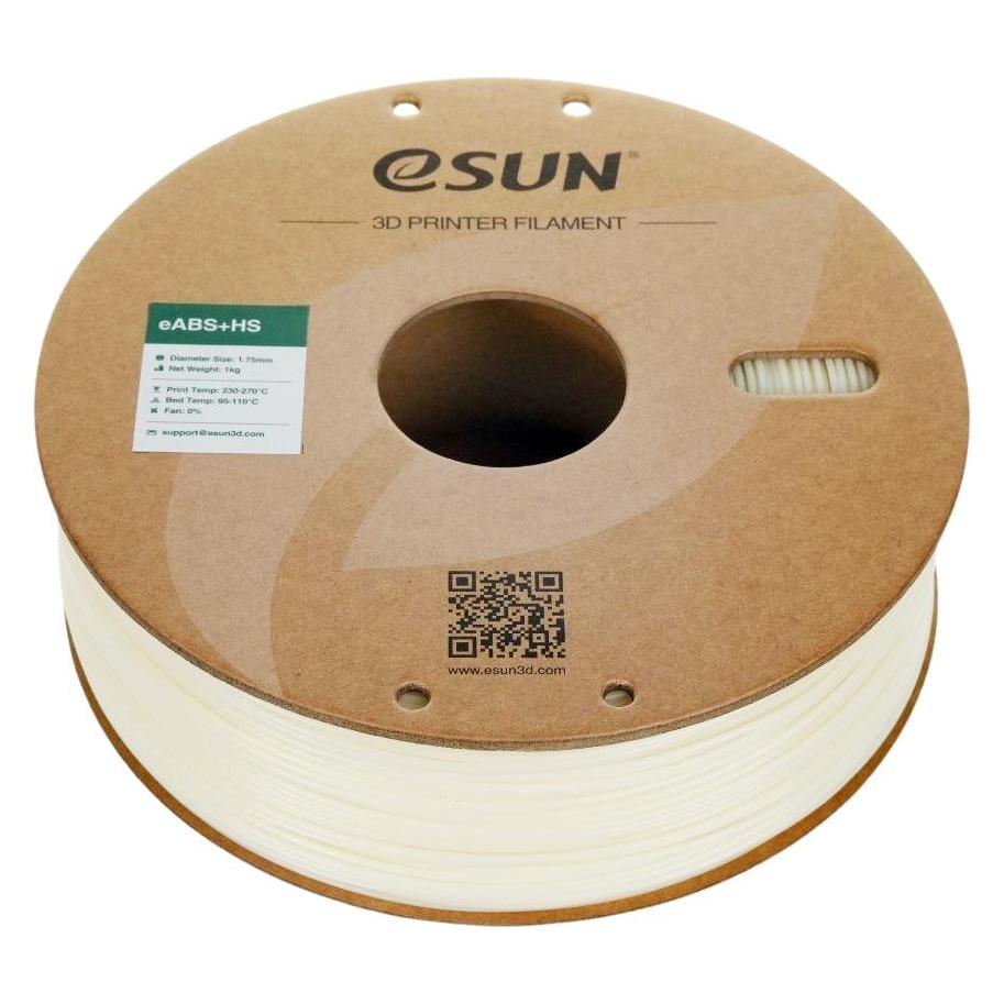 eSUN EABS+HS 1,75mm NATURAL 1kg (ABS, 1000 g, 1.75 mm) (eABS+HS-P175N1)