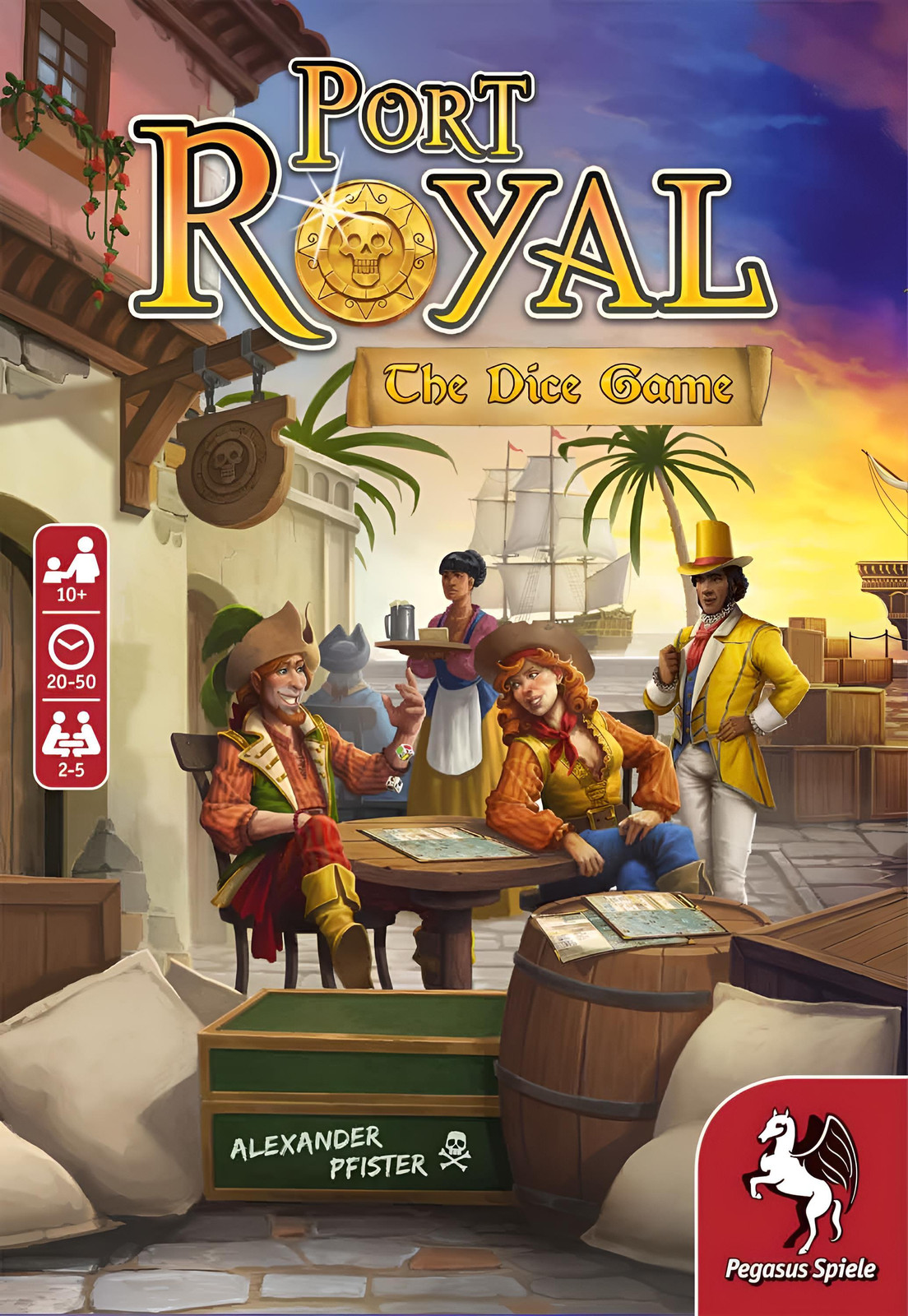 Port Royal - Het dobbelspel (Engelse editie) van Sonstige Verlage