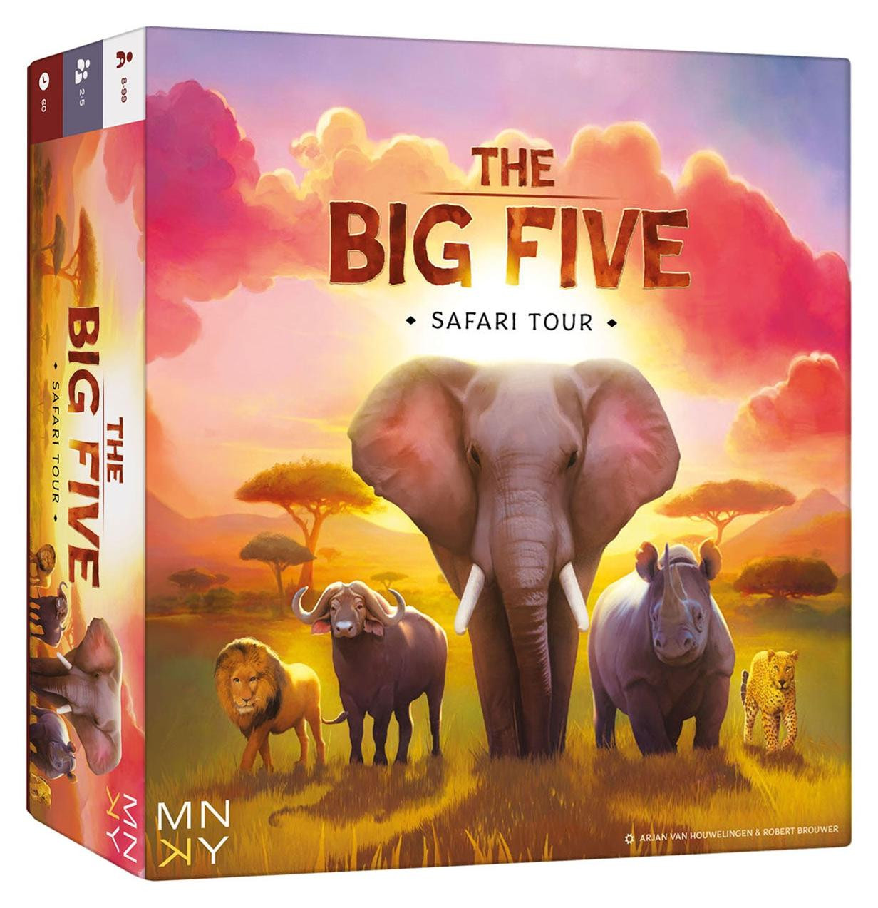 MNKY Entertainment Mnky – Het Big Five bordspel