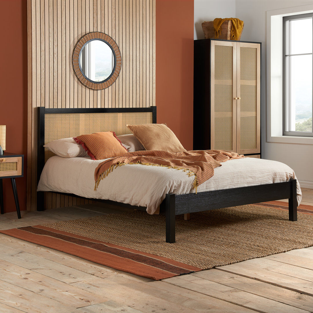 Norden Home Noemi Bed Frame Black Kingsize (5')