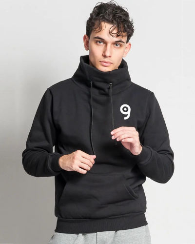 Felpa con collo a sciarpa in cotone soft Personalizzate o neutre Vesti