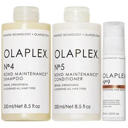 590ml Olaplex Set (No.4 250ml + No.5 250ml + No.9 90ml)