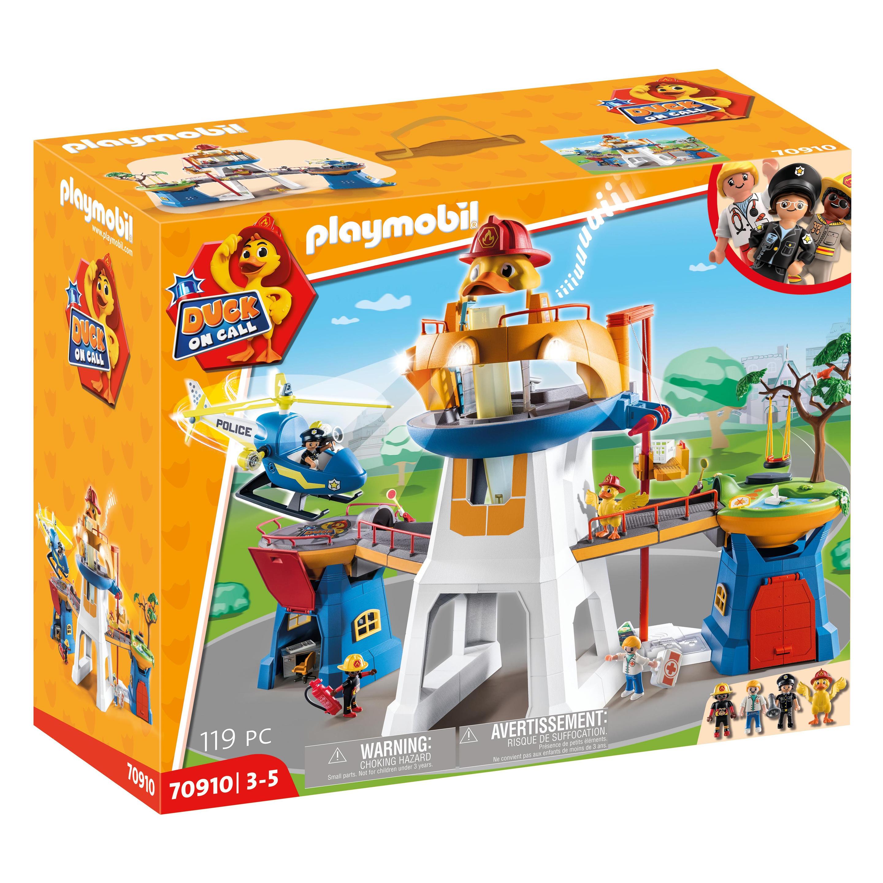 Playmobil Das Hauptquartier (70910, Playmobil Duck On Call) (70910)