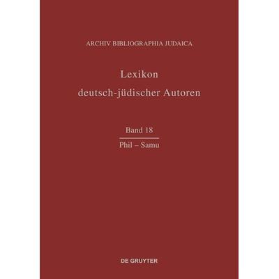 Phil – Samu, Gebundene Ausgabe von Renate Heuer, De Gruyter, 978-3-598-22698-4