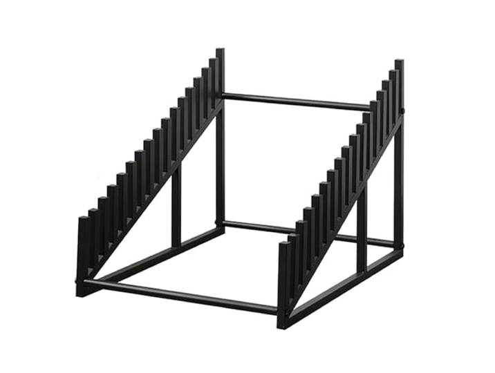 Freistehender Ausstellungsständer für Bodenfliesen, Fliesen Musterständer Vertikal, Kommerzielle Keramikfliesen, Fliesen-Ausstellungsregal, für Teller, Stein, Baumaterial(52*67*50.5cm/20.4*26.3*19.8 )