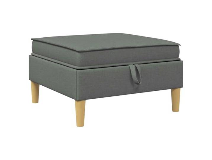 GHVBNMF Sitzhocker mit Stauraum Quadratischer Polsterhocker Stoff Praktischer Sitzhocker für Wohnzimmer und Schlafzimmer mit integriertem Stauraum für Decken und weicher Polsterung.