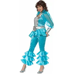 Wilbers Dancing Queen Mia Kostüm blau (44)