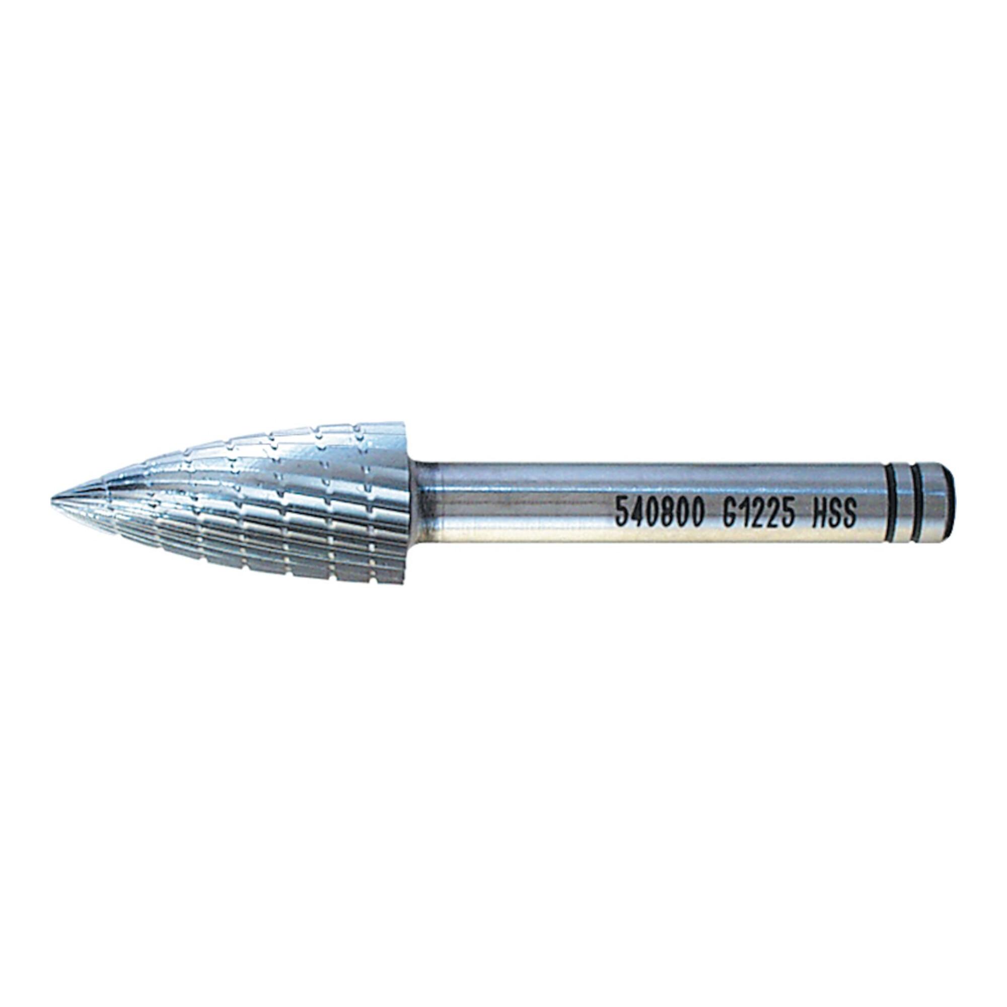 HOLEX Frässtift Z3 - mittel mit Spanbrecher G1225 (540800 G1225)