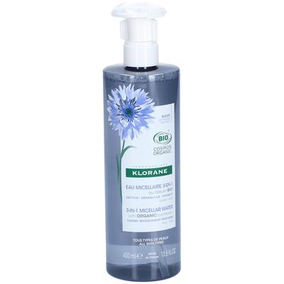 Klorane 3-in1 Micellair Water with Organic Cornflower 400 ml Gesichtswasser