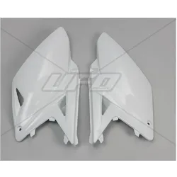 UFO, Motorrad Zubehör, UFO-Heckseitenverkleidungen für Suzuki RMZ 250 (2010–2018), Weiss