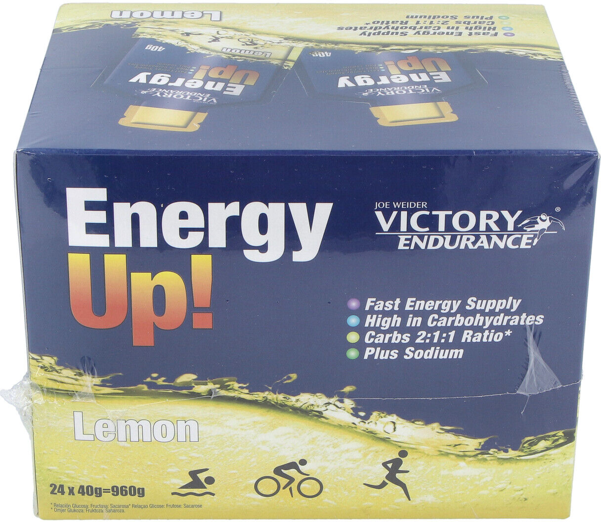 Weider victory endurance energy up gel limon 24ud.