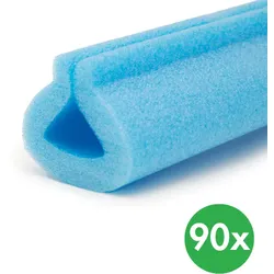 Kantenschutzprofil aus Schaum, Omega 4, 2m, 90 Stk.