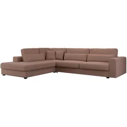 ECKSOFA Savona Rosa Boucle - links