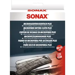 SONAX Mikrofaser Trockentuch PLUS für Fahrzeugtrocknung