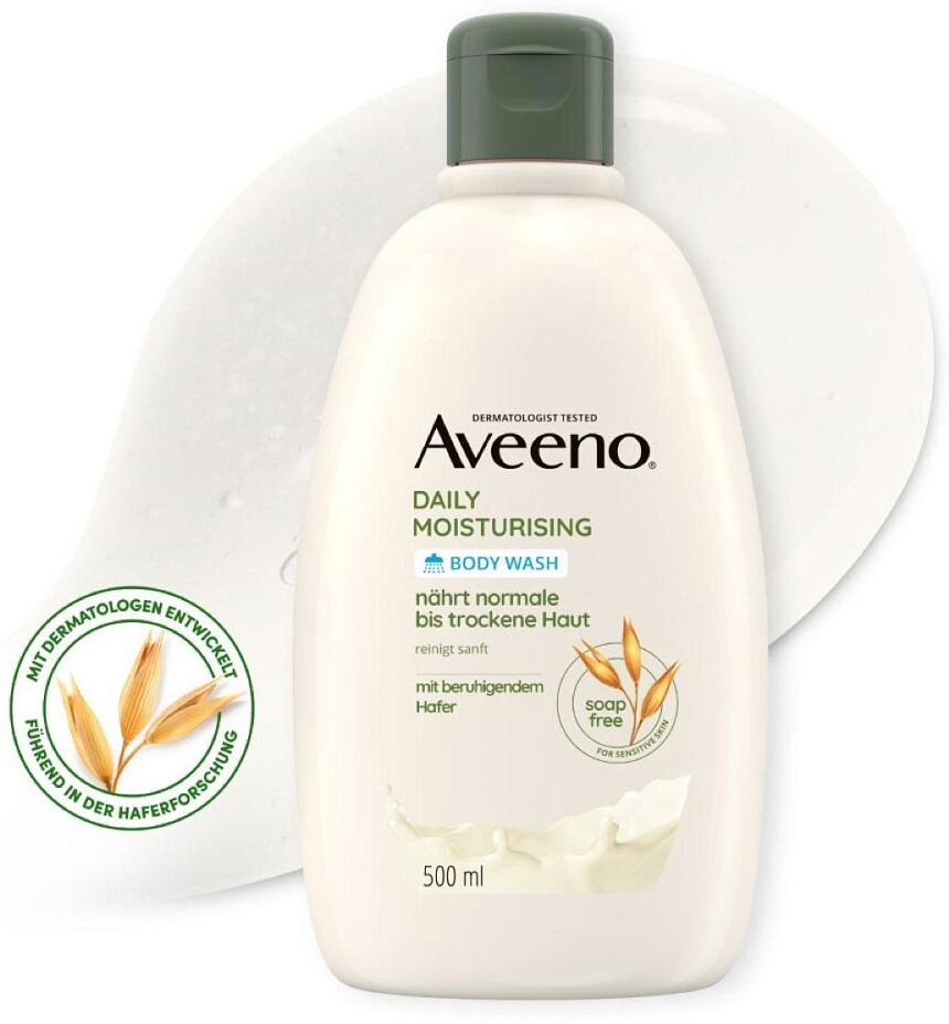 Aveeno Daily Moisturising Seifenfreies Duschgel 500ml