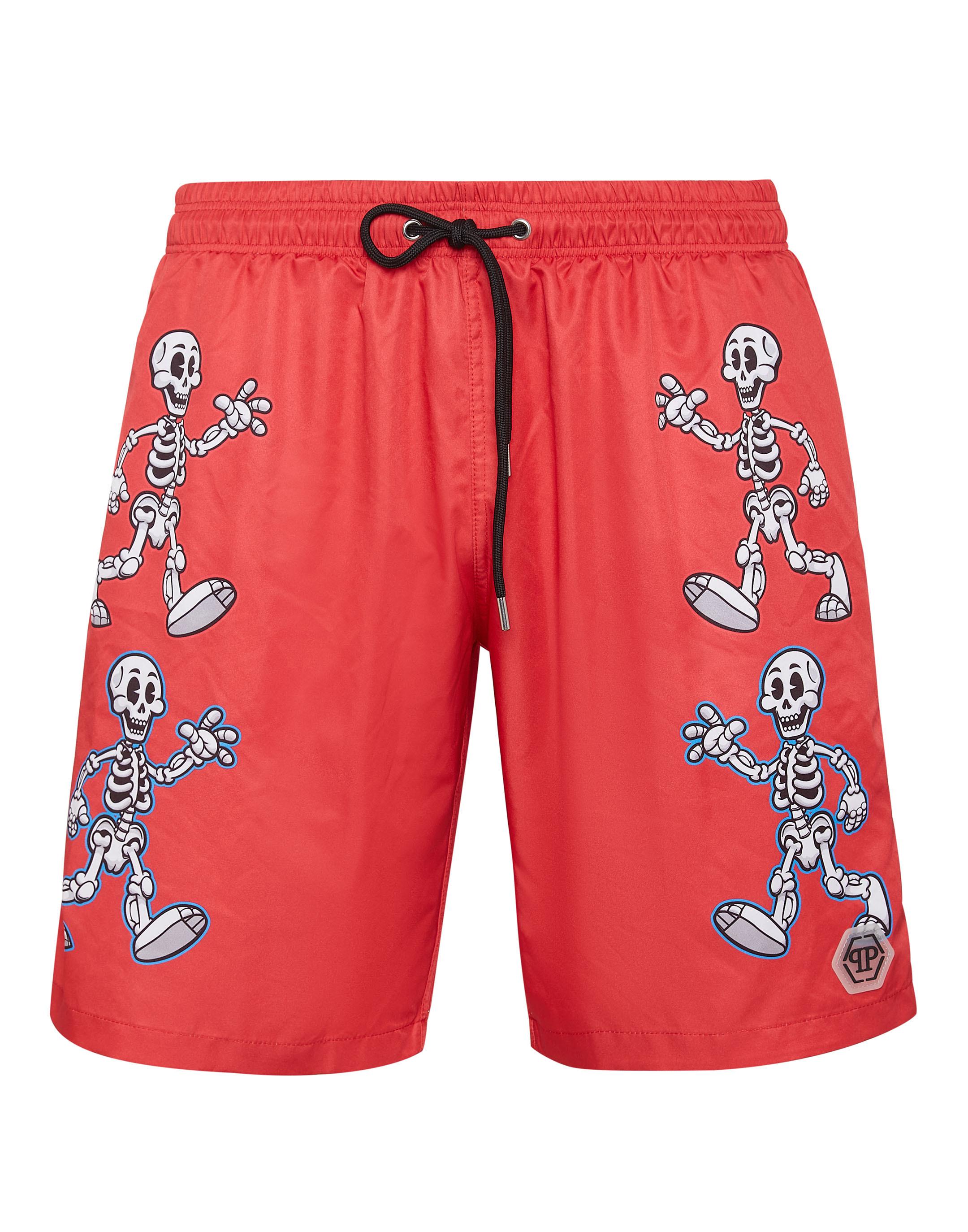 Badehose Skeleton