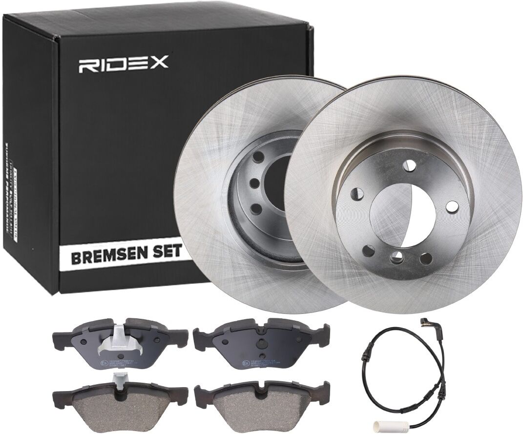 RIDEX 3405B0498 Brake discs and pads set