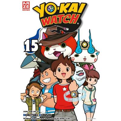 Yo-kai Watch – Band 15, Taschenbuch von Noriyuki Konishi, Kazé, 978-2-88921-842-4
