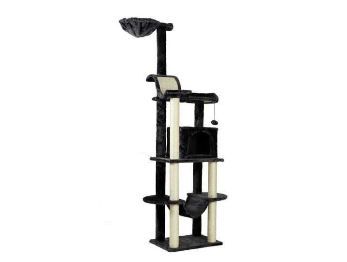 Katzenbaum Travel 46 x 175 x 37cm Grau