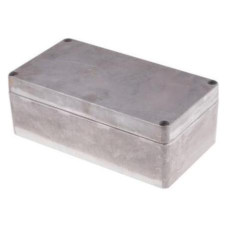 RS PRO Aluminium Enclosure, Nat, 220x120x81mm (Gehäuse) (8462948)