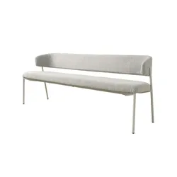 SCHÖNER WOHNEN Kollektion Bank   ¦ grau ¦ Maße (cm): B: 203 H: 80