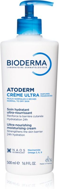Bioderma Atoderm Créme Ultra nährende Hautcreme für normale bis trockene empfindliche Haut mit Parfümierung 500 ml