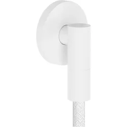 hansgrohe AXOR Wall outlet Fine Wandanschluss rund, 36737700, Farbe: Matt White