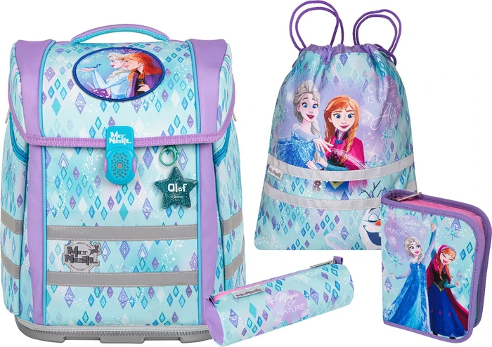 McNeill Schulranzen-Set PERFECTO 5tlg. DISNEY-FROZEN