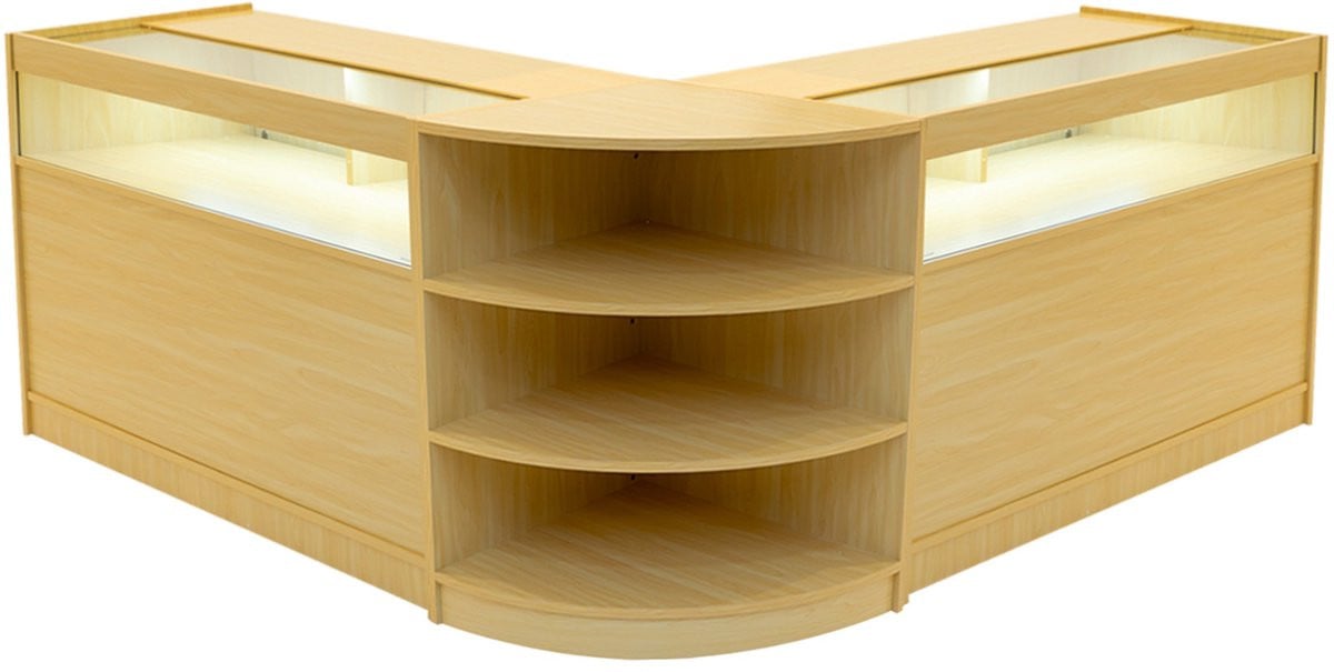 Theseus led-winkelbalieset esdoorn met wit led-licht LM60 & B1200