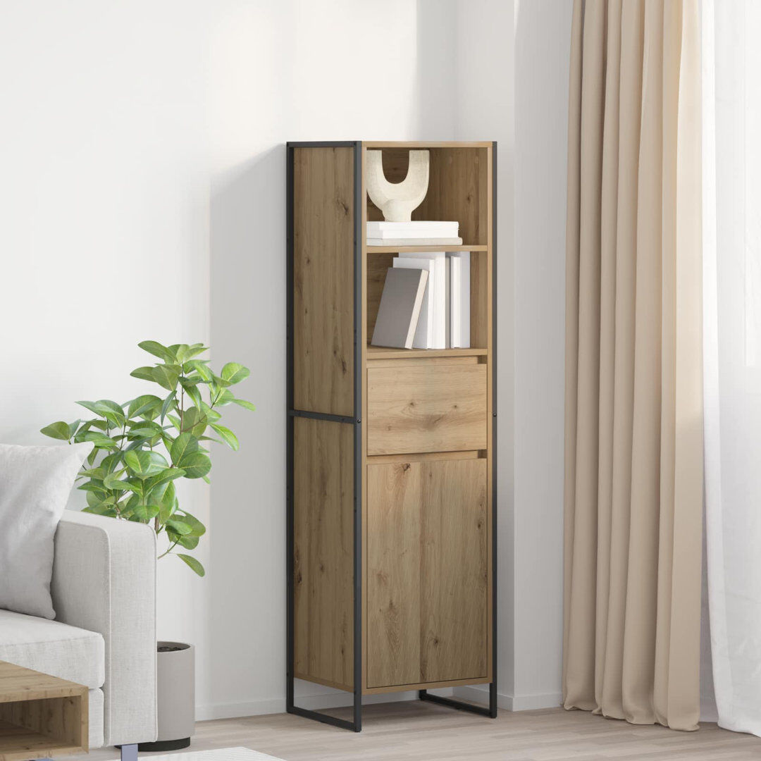 Borough Wharf 43cm Sideboard Artisian Oak 150.5cm H X 43cm W X 36cm D