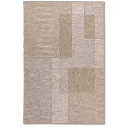 Webteppich Olvera 200 x 290 cm Polypropylen Grau