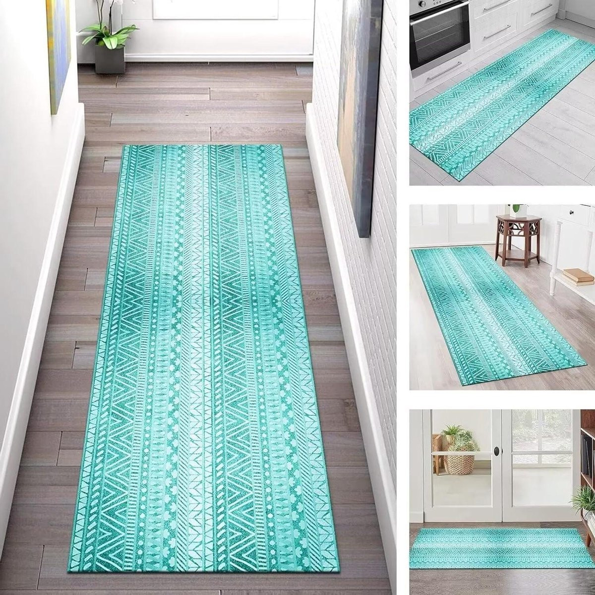 Modern Vloerkleed Runner Morocco - Polyester - B/D: 40 x 60 cm