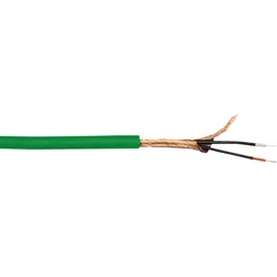 DAP MC-226 Grünes doppelt isoliertes Mikrofonkabel - 100-m-Rolle