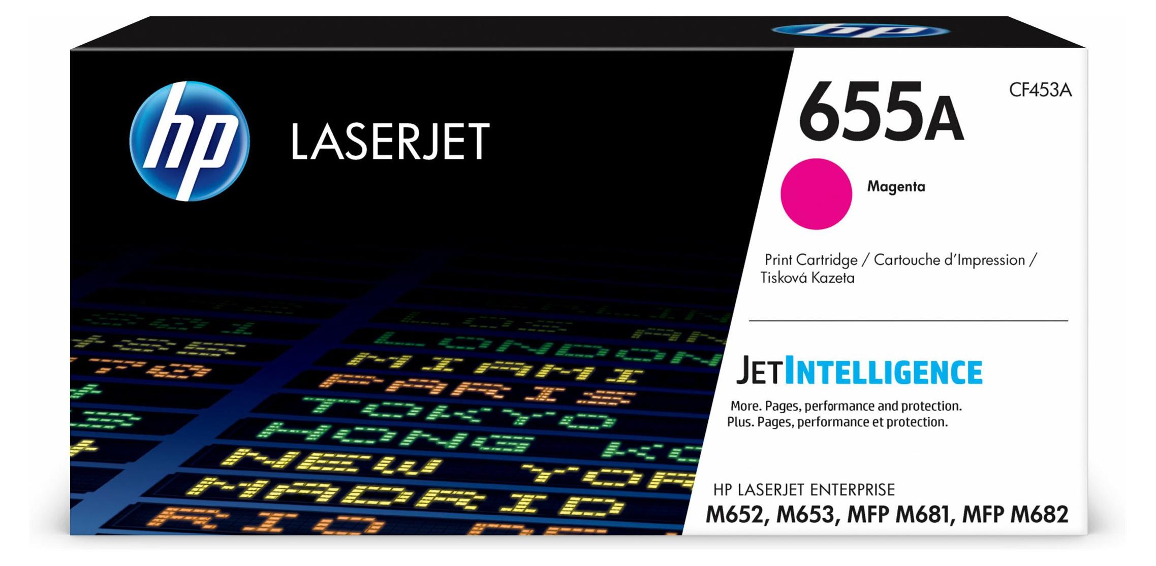HP 655A Magenta Original LaserJet Tonerkartusche, 10500 Seiten, Magenta, 1 Stück(e)