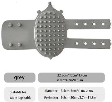 Inspired Living PurrSpa Self Grooming Cat Corner Brush & Hair Remover 2pcs Gray