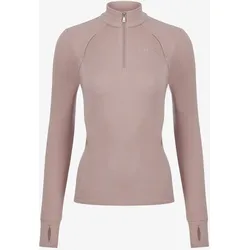 Pullover LM Frances 262 Quarter Zip Fleece Damen Wild Rose 36