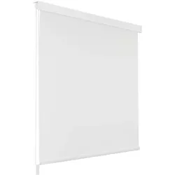 vidaXL Duschrollo 160 x 240 cm Weiß