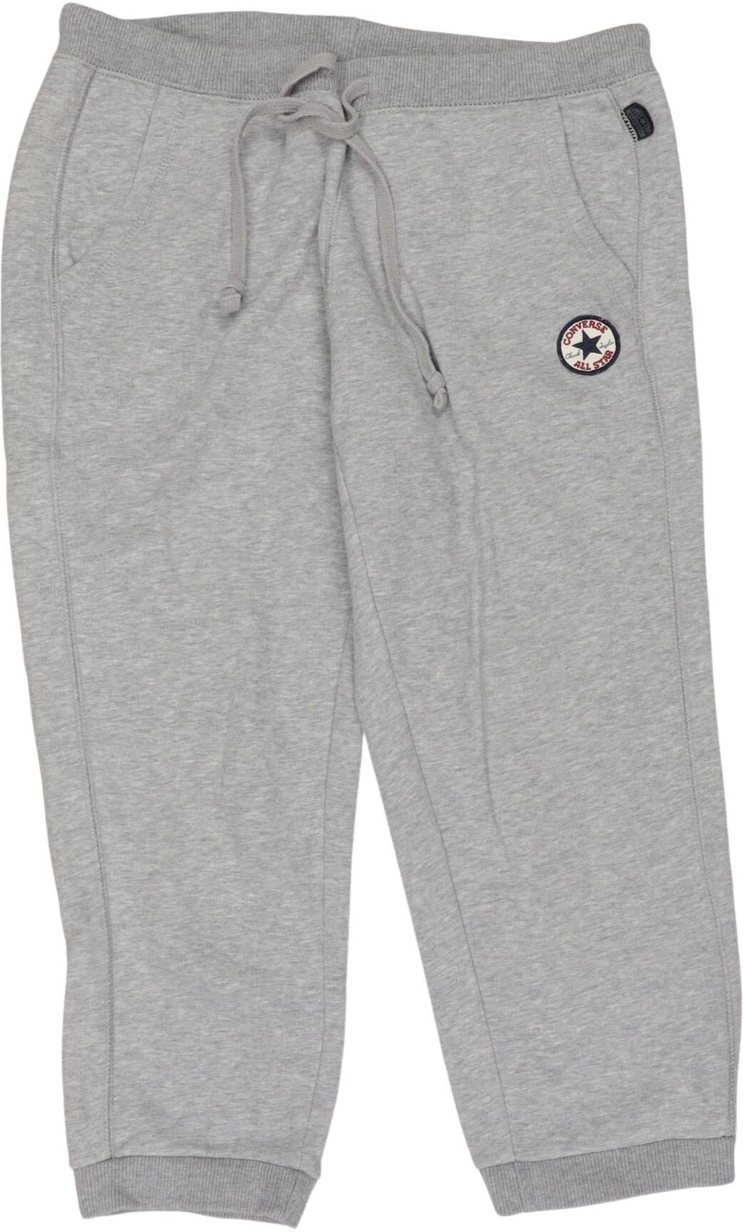 Converse Damen Stoffhose, Grau, Gr. XS, kein / Etikett - Second Hand